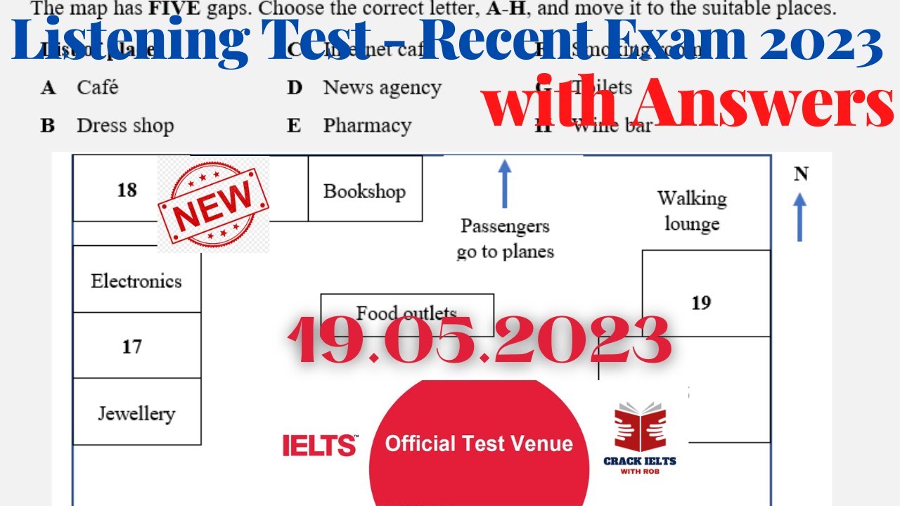 IELTS Listening Actual Test 2023 with Answers | 19.05.2023