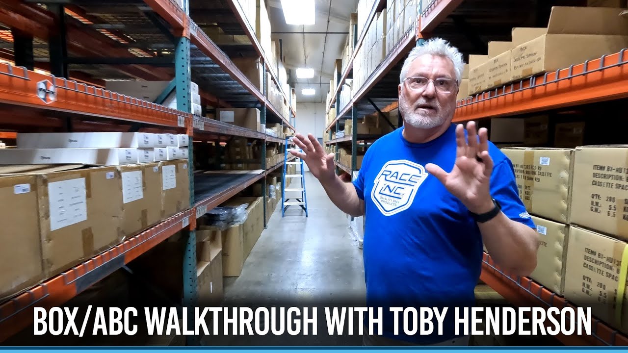 Box/ABMXC Warehouse Walkthrough with Toby Henderson
