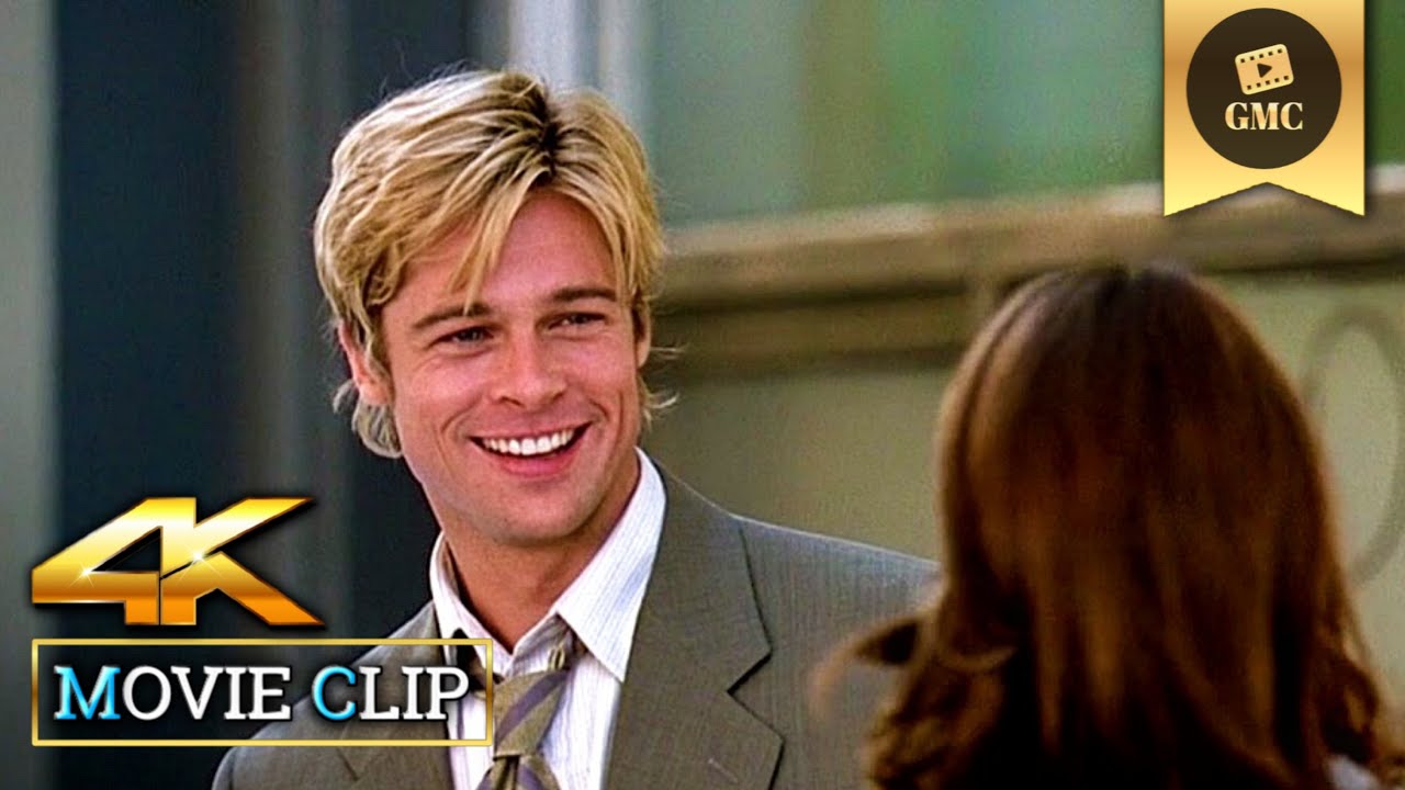 Love at First Sight - Meet Joe Black (1998) 4K | Brad Pitt | Coffee Shop Scene | Movie Clip #1