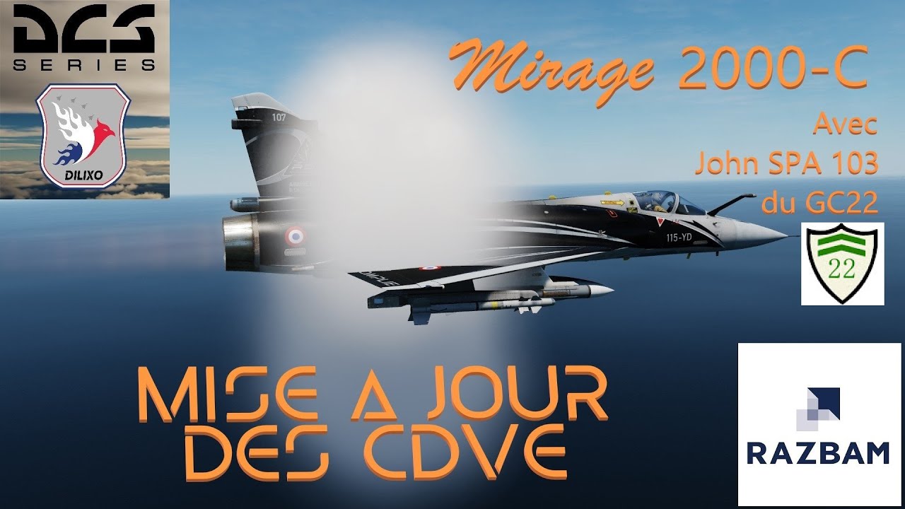 DCS - Dilixo - Mirage 2000C Les nouveautés de la prochaine version #5