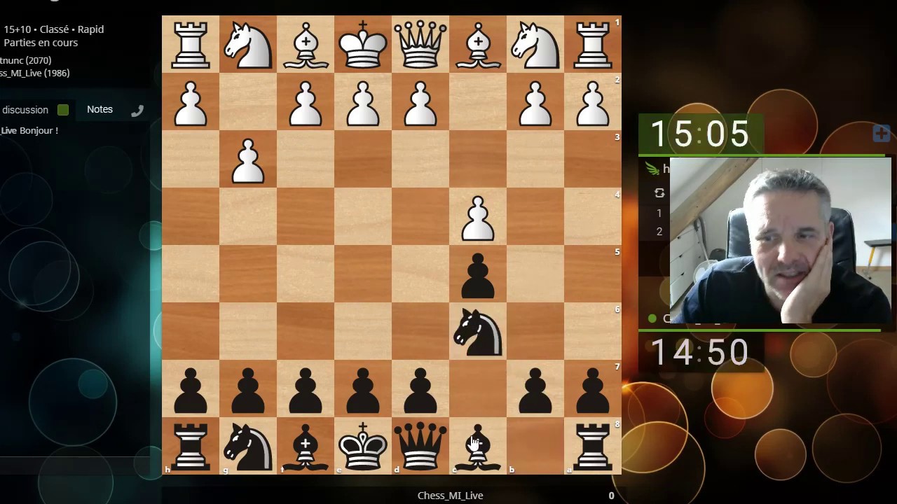 Echecs #13 Anglaise vs 2070 : L'élève rencontre le maître!