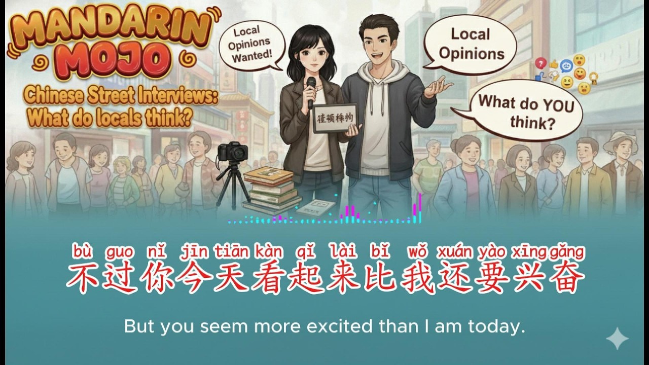[Mandarin Mojo] Chinese Street Interviews What do locals think