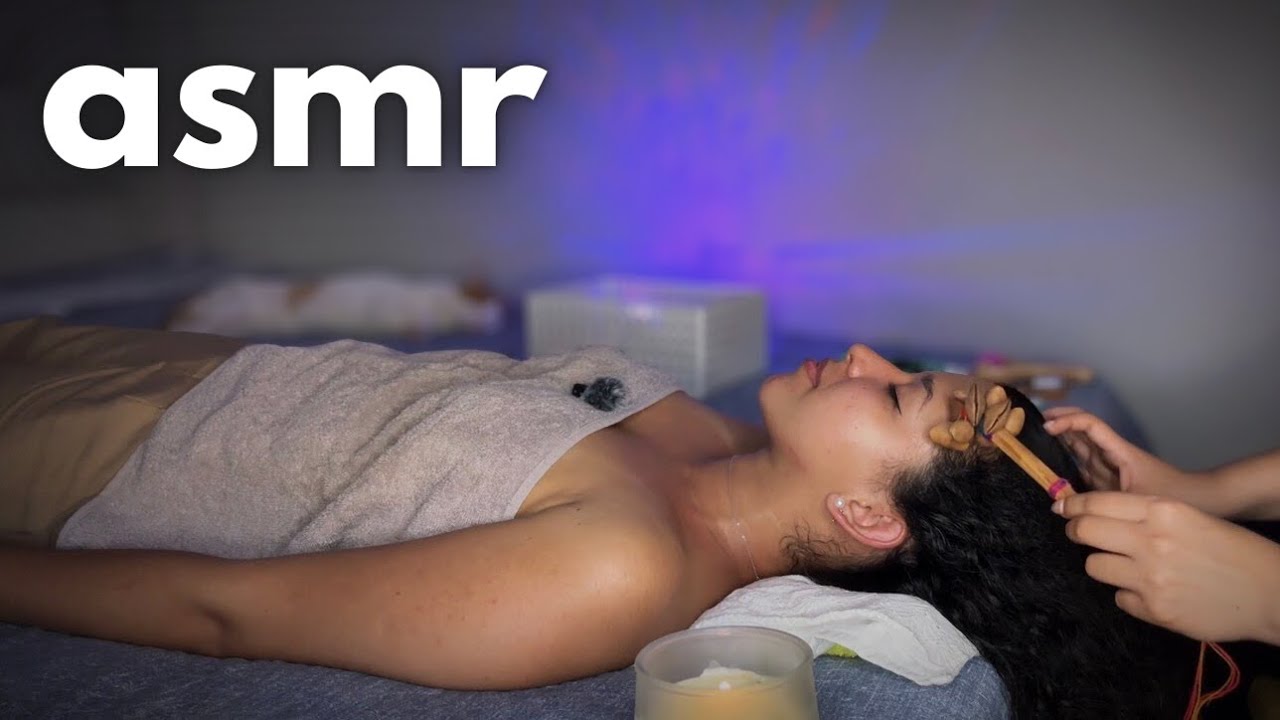 ASMR LE HAGO MASAJES INTENSOS A MI AMIGA / MASAJES DE HOMBROS Y CUELLO