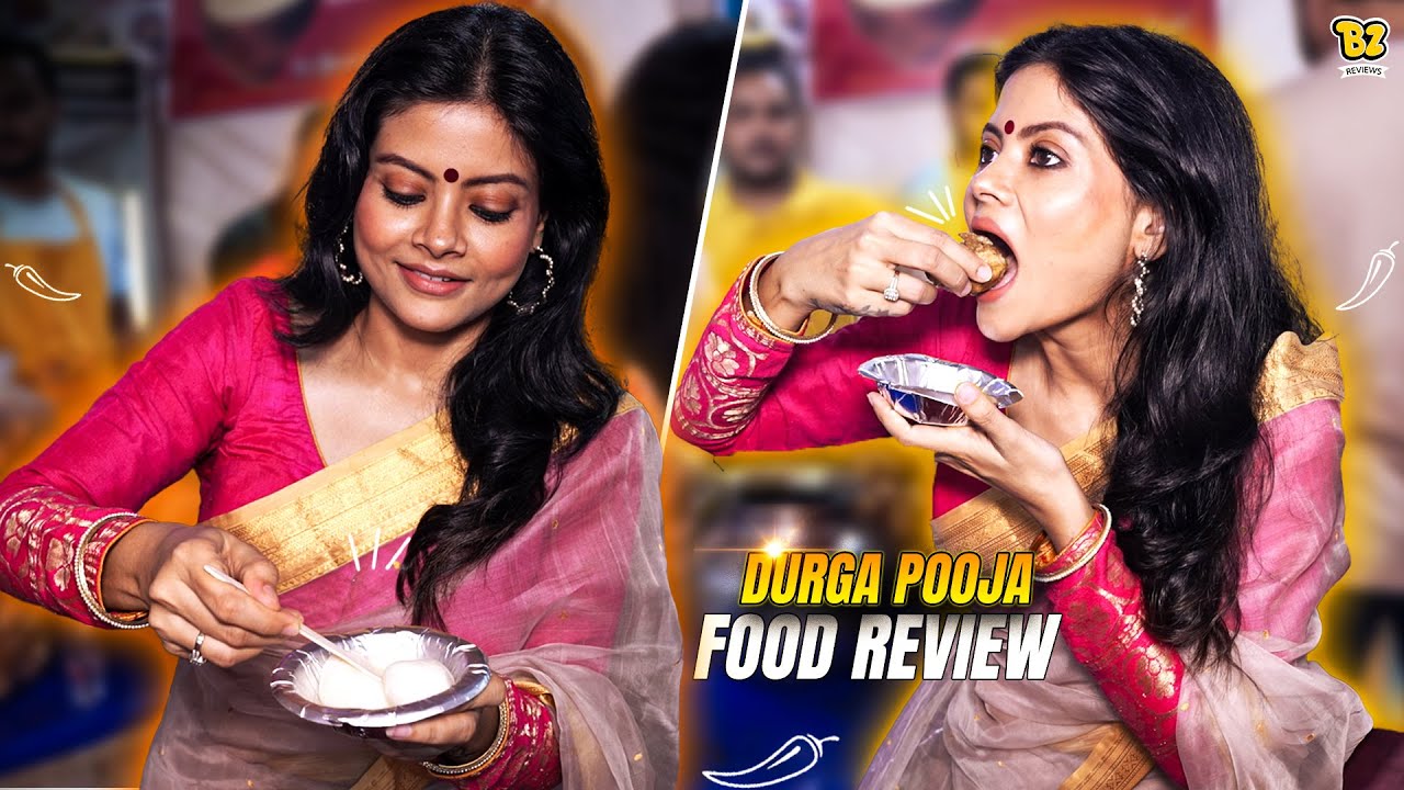 Bengali Food at Durga Puja Mumbai | North Bombay Durga Puja | 2024 |Tanisha Durga Puja Experience