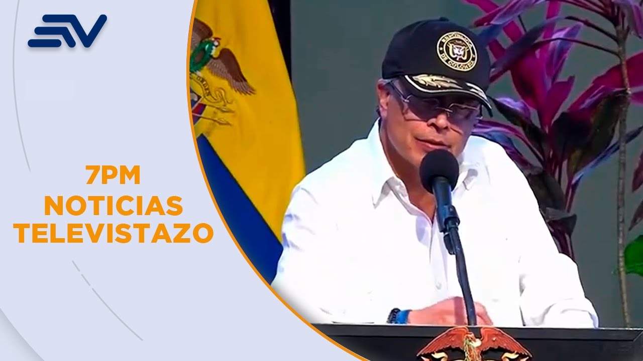 Gustavo Petro responde por tensión con Ecuador y aranceles | Televistazo | Ecuavisa