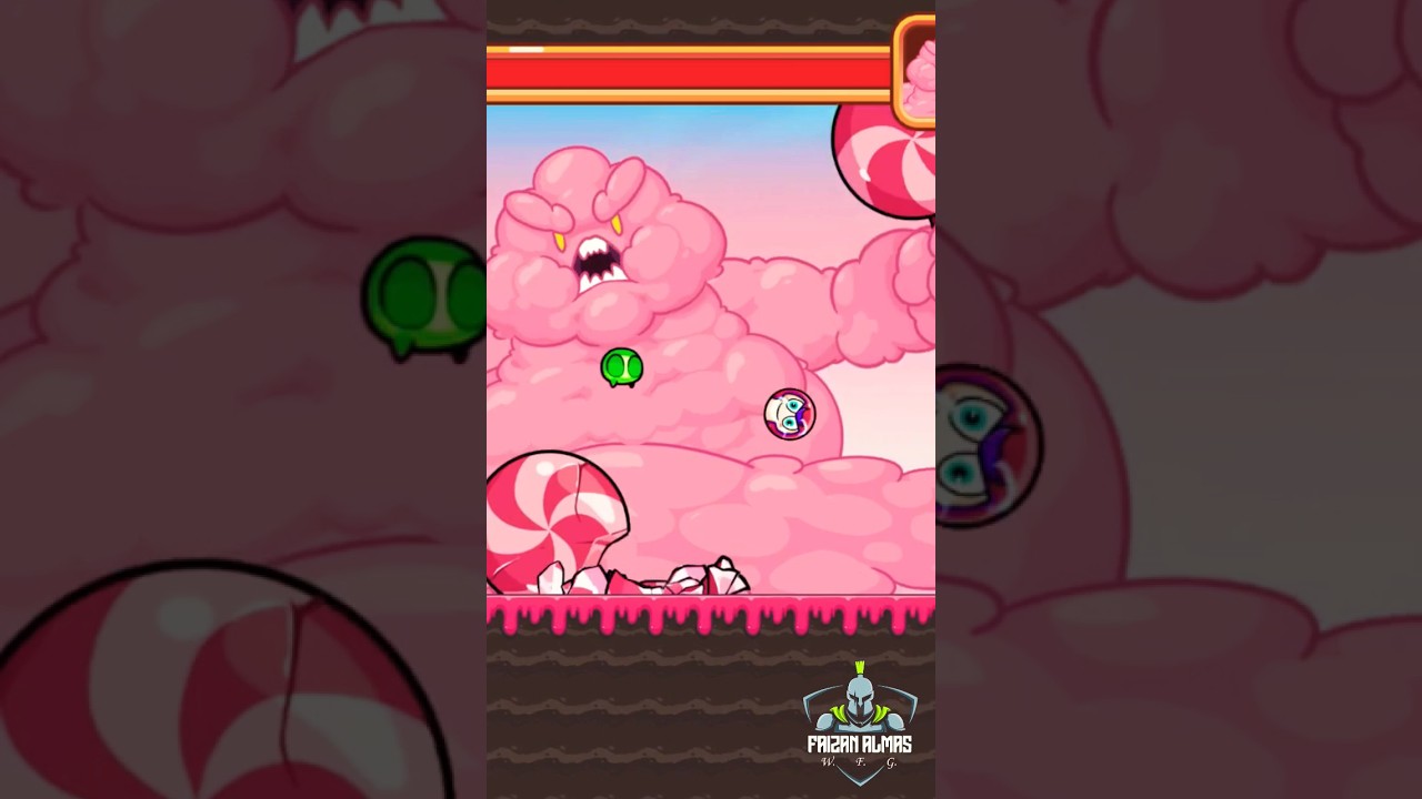Ball V - Red Boss Challenge | Boss Fight Candy Land | MGIF