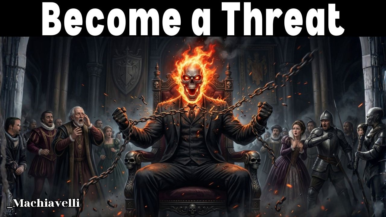 Сосредоточьтесь, пока не станете угрозой &mdash; стратегия Макиавелли