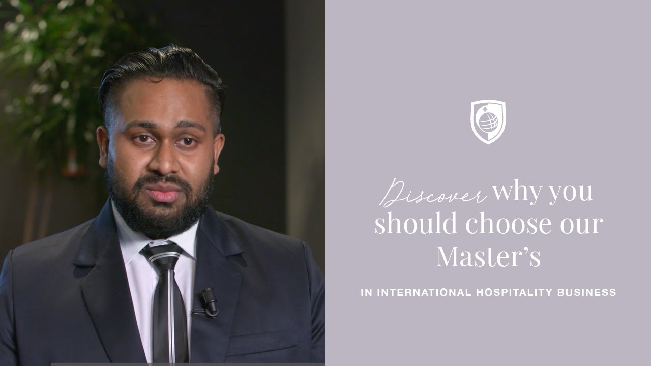 Master's Student in International Hospitality Business - Hemkesh Gokool Testimonial