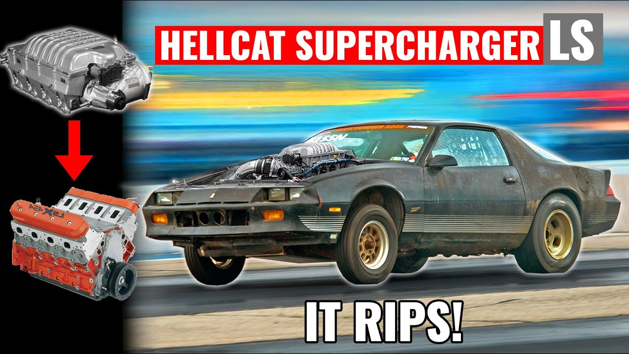 HELLCAT Supercharger 6.0L LS работает на 9 оборотов! Лучше, чем турбо?