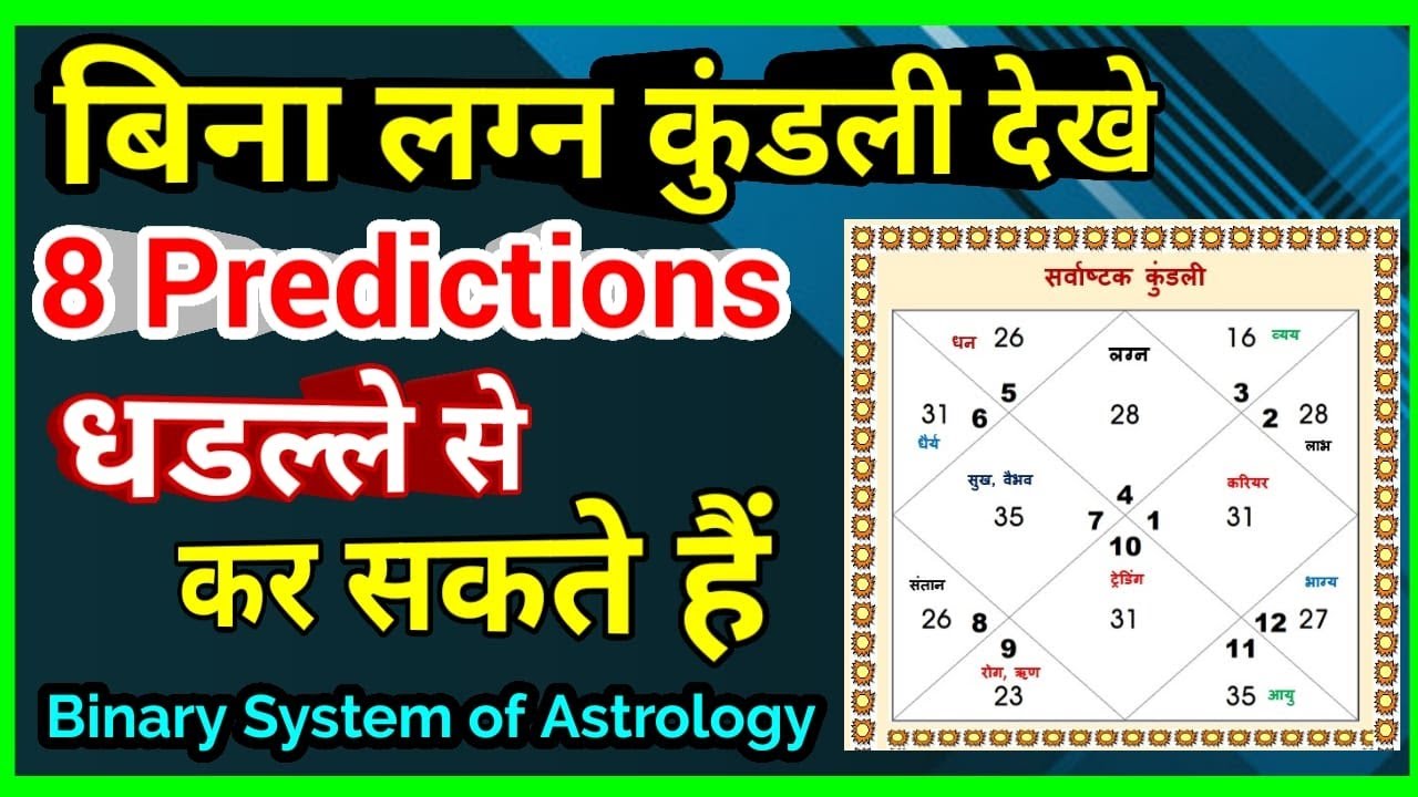 ये 8 फलादेश किसी के भी जीवन का राज खोल देंगी,Life Status से Finance तक, ashtakvarg prediction,