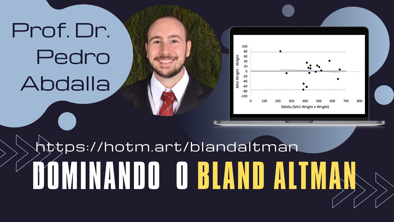 LIVE: Dominar o Plot de Bland Altman como Estratégia para Alavancar sua Produção Científica