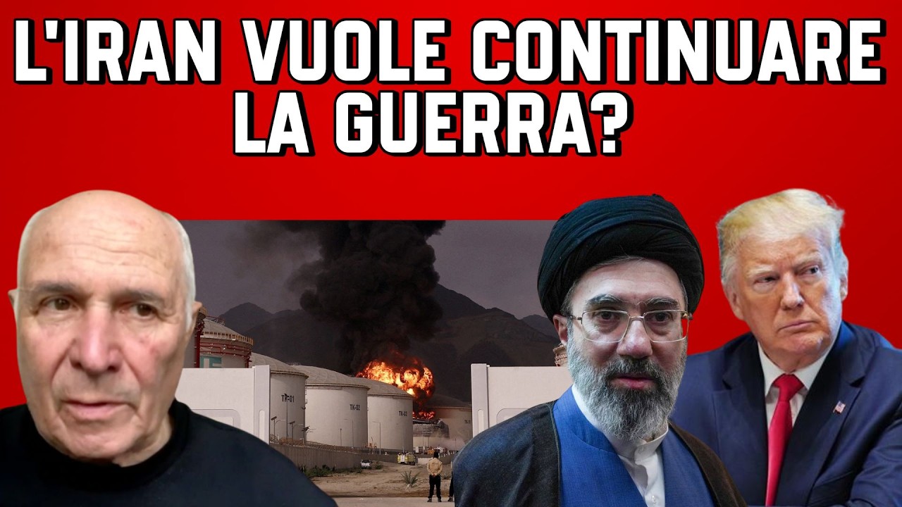 L'IRAN VUOLE CONTINUARE la GUERRA? ANALISI con GEN. CAMPORINI