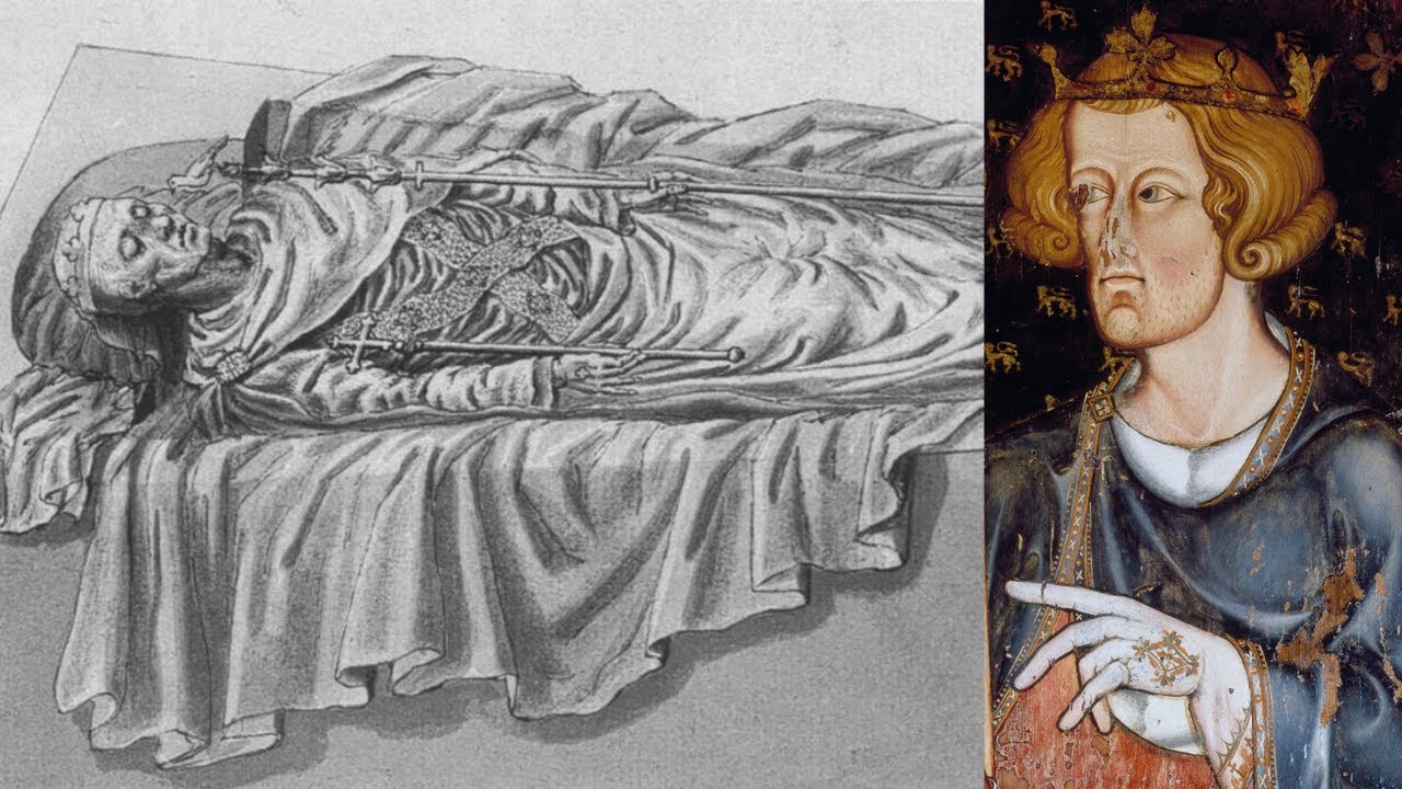 Opening The Coffin Of King Edward I