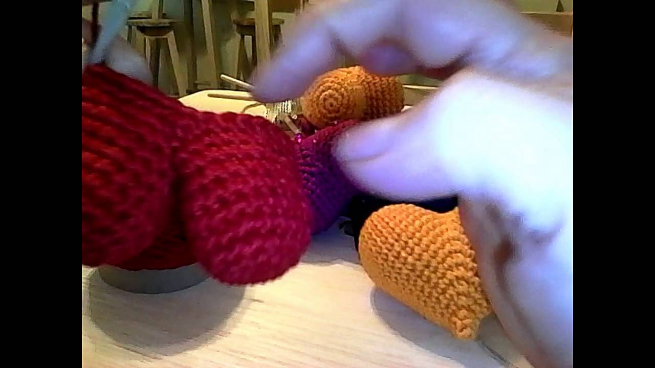 AMIGURUMI CORAÇÃO 3D Ótimo Acabamento