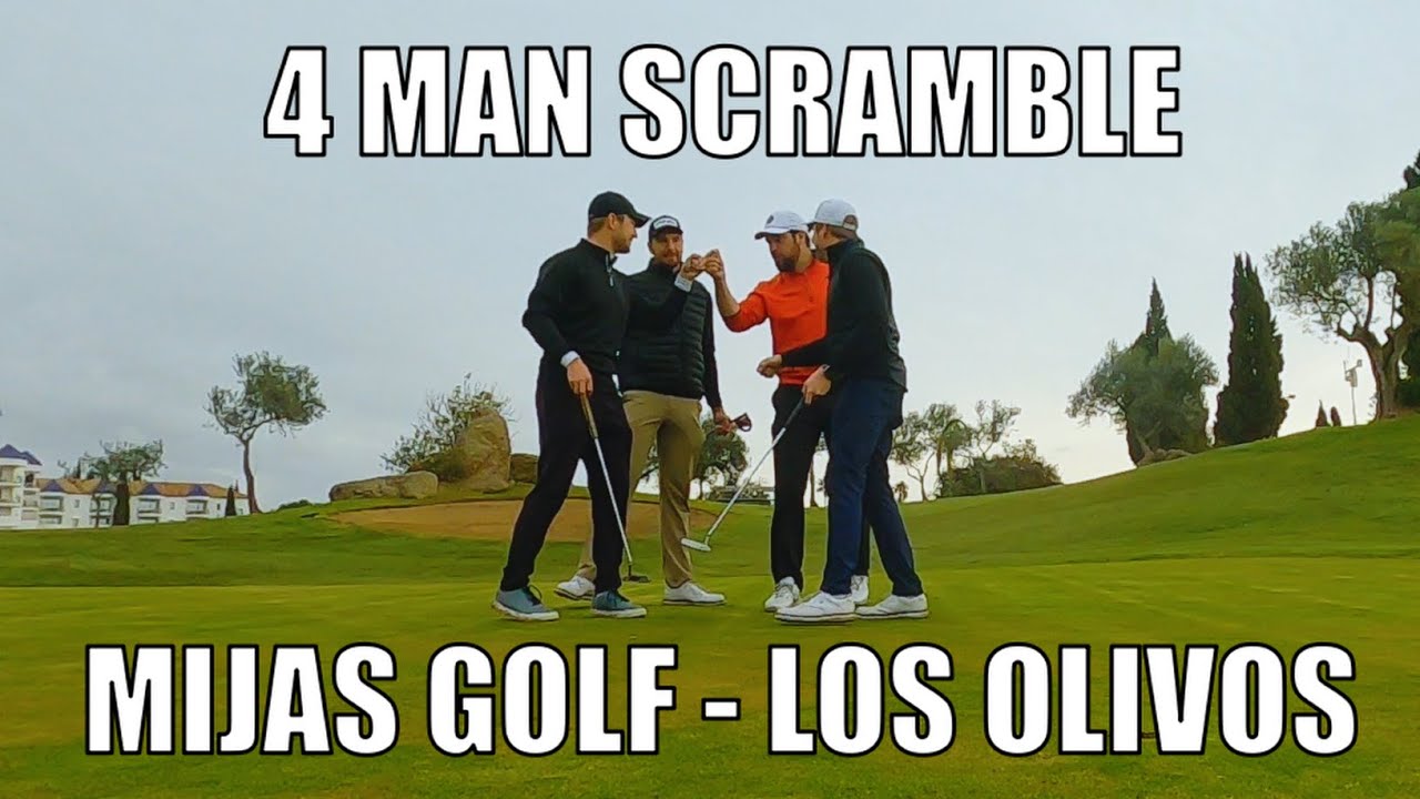 HOW LOW CAN 4 SCRATCH PLAYERS GO IN A SCRAMBLE? - Mijas Golf Los Olivos