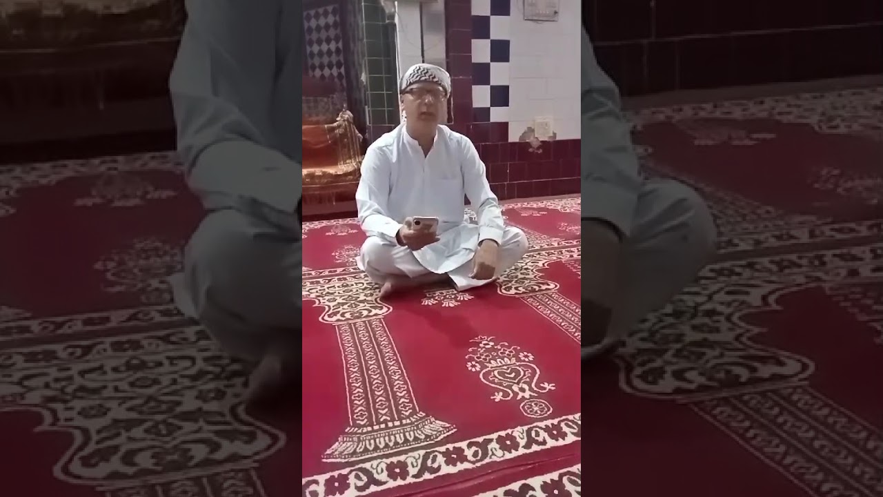 انصرامین انصر کا لکھہا ھوا خوبصورت کلام پیش کرتے ہوئے