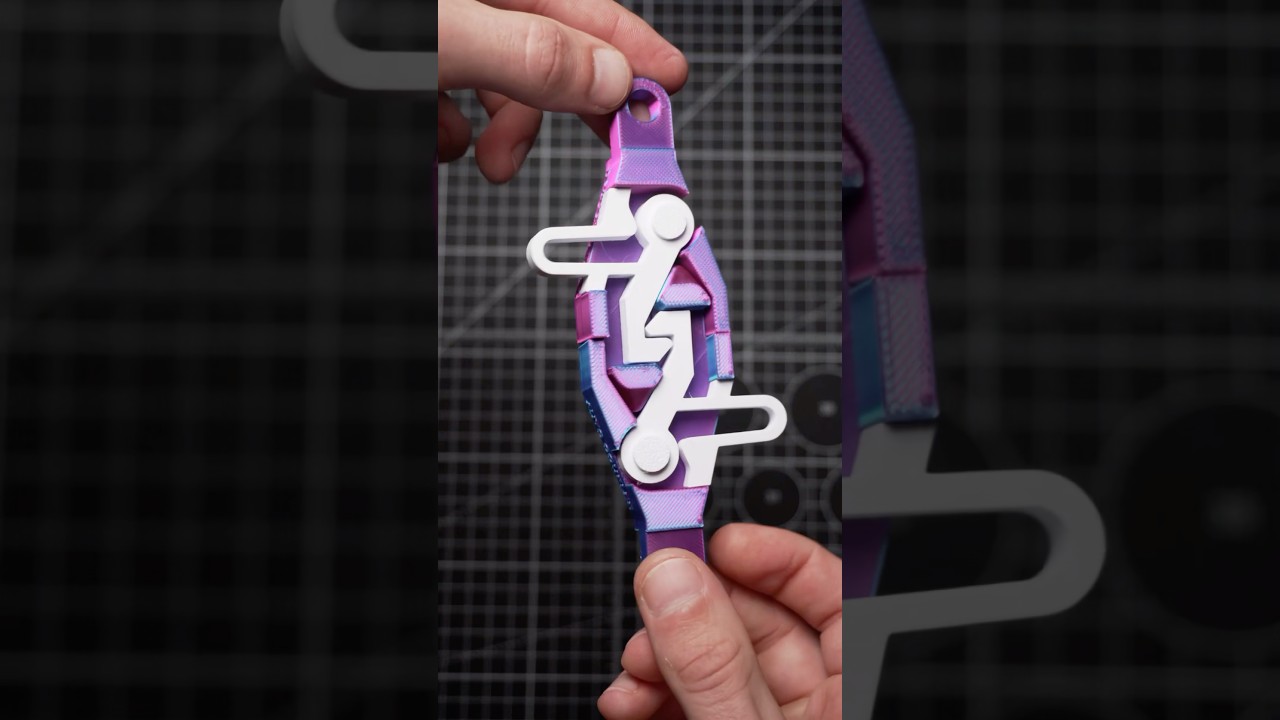 3D printed spring auto coupler latch mechanism
