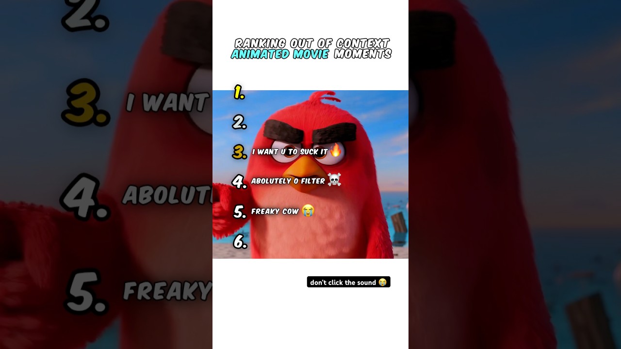 Ranking Animated Movie Moments 😭