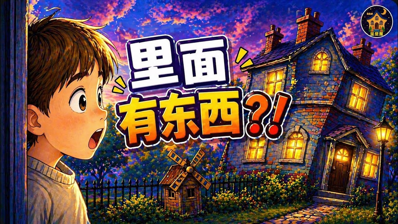 【2026 星星屋睡前绘本】EP16 《嘘！街对面有间怪房子！》｜儿童睡前故事｜中文童话｜晚安故事 |治愈童话｜安睡故事｜儿童绘本｜睡前故事｜儿童故事