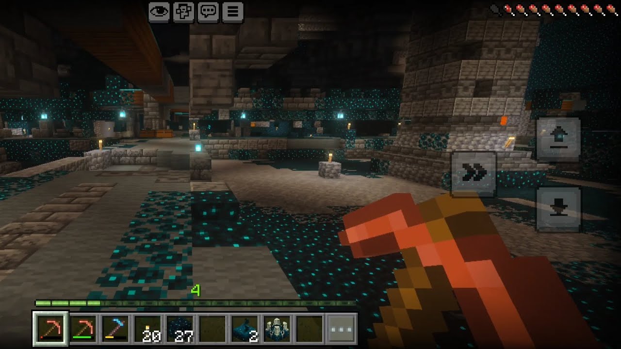 Lets Play: Minecraft, Survival 😊🌅🛠 Die Antike Stadt, Nordflügel (Teil 4) 🔍🕯🌃 [169]