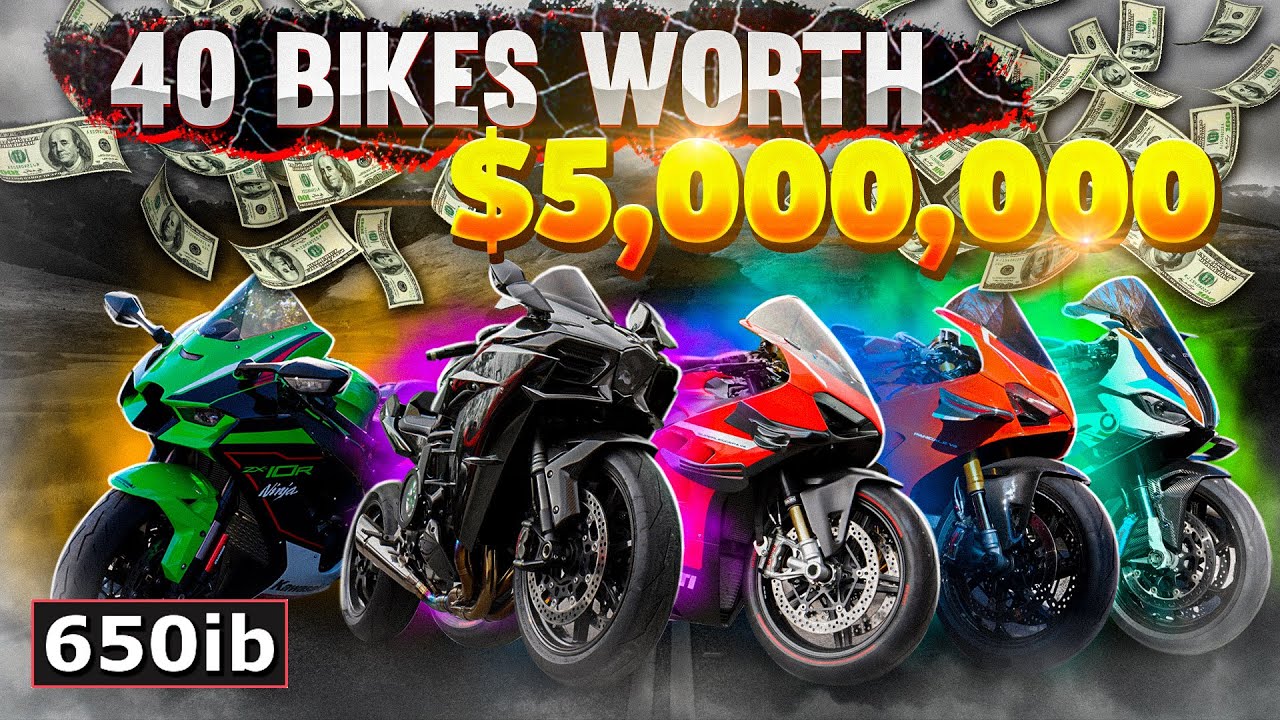 12 BMW S 1000 RR's, Ninja H2, SuperLeggera V4, M 1000 RR, ZX-10R & More!
