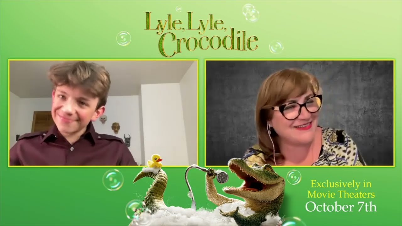 Winslow Fegley Chats On Being Friends with a Crocodile in LYLE, LYLE, CROCODILE