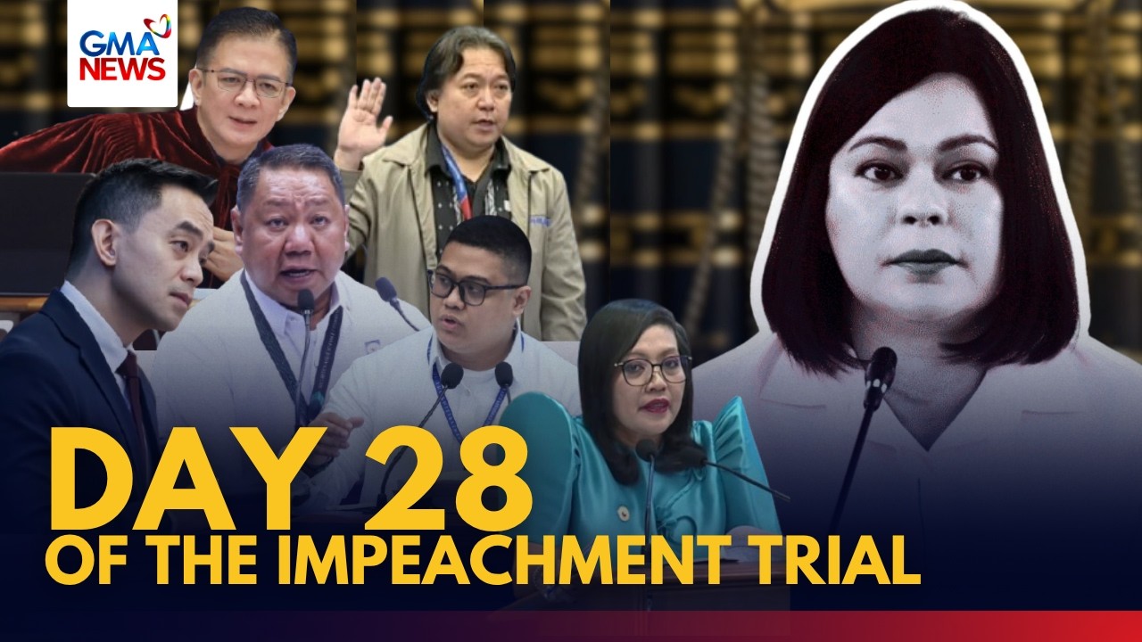 FULL - Day 28 of VP Sara Duterte impeachment trial (September 22, 2026) | GMA News