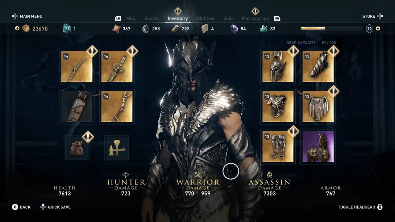 Assassin's Creed  Odyssey สอนอัพ Abilities การตีบวก เจาะรู