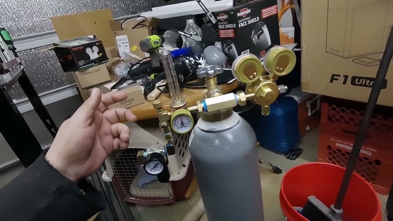 How do I connect Gas to my Xtool Metalfab Part Duh