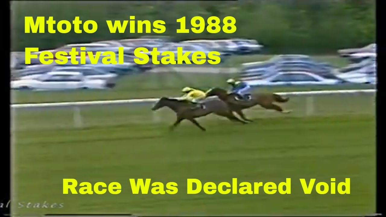 1988 Festival Stakes Mtoto