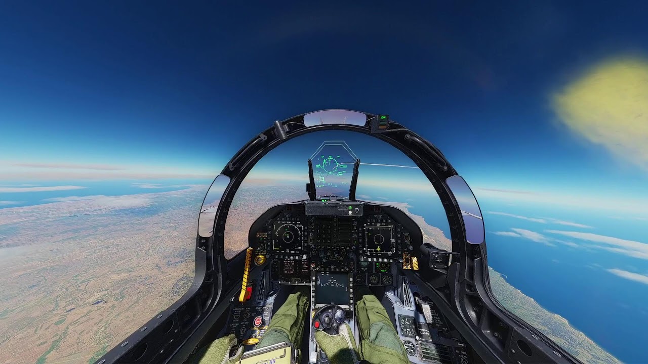 Misión Online con F18 en Siria.