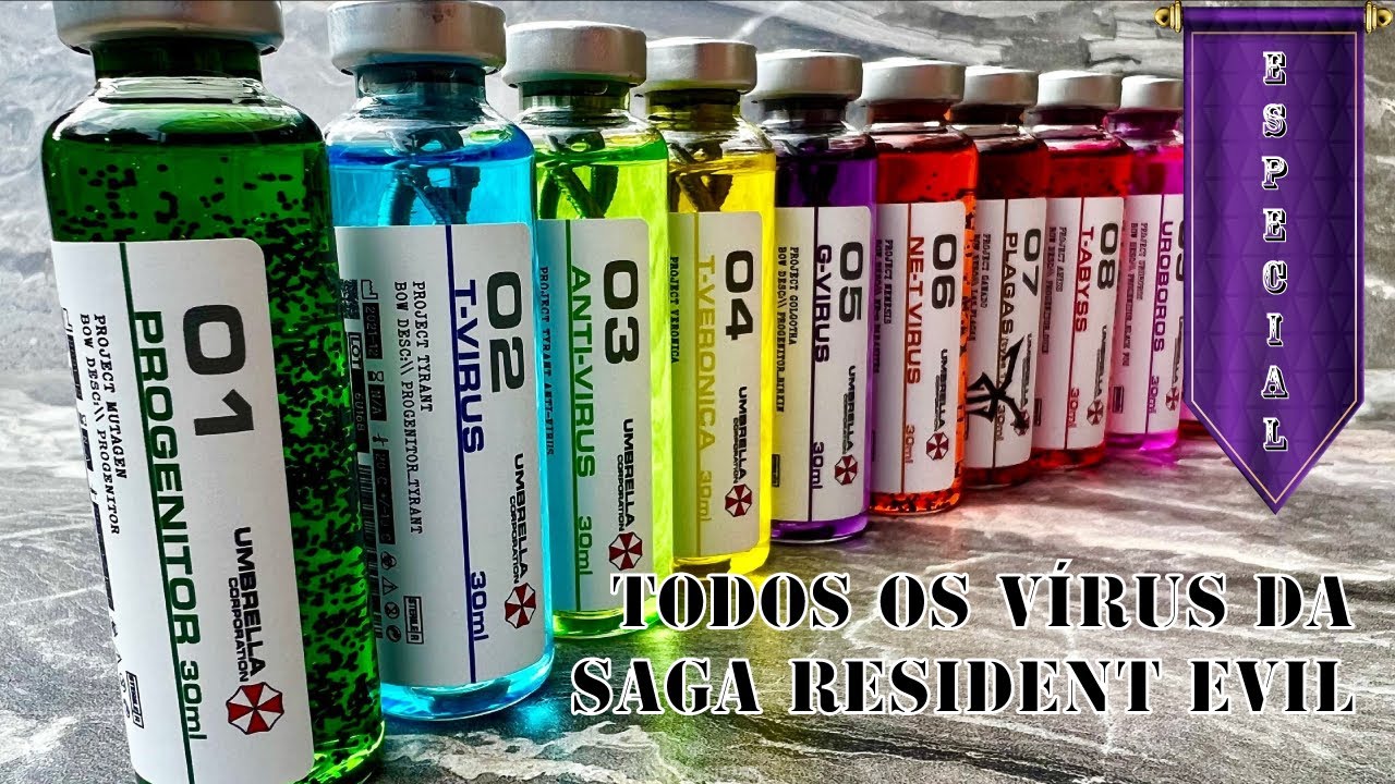 [ESPECIAL] Todos os vírus da saga Resident Evil