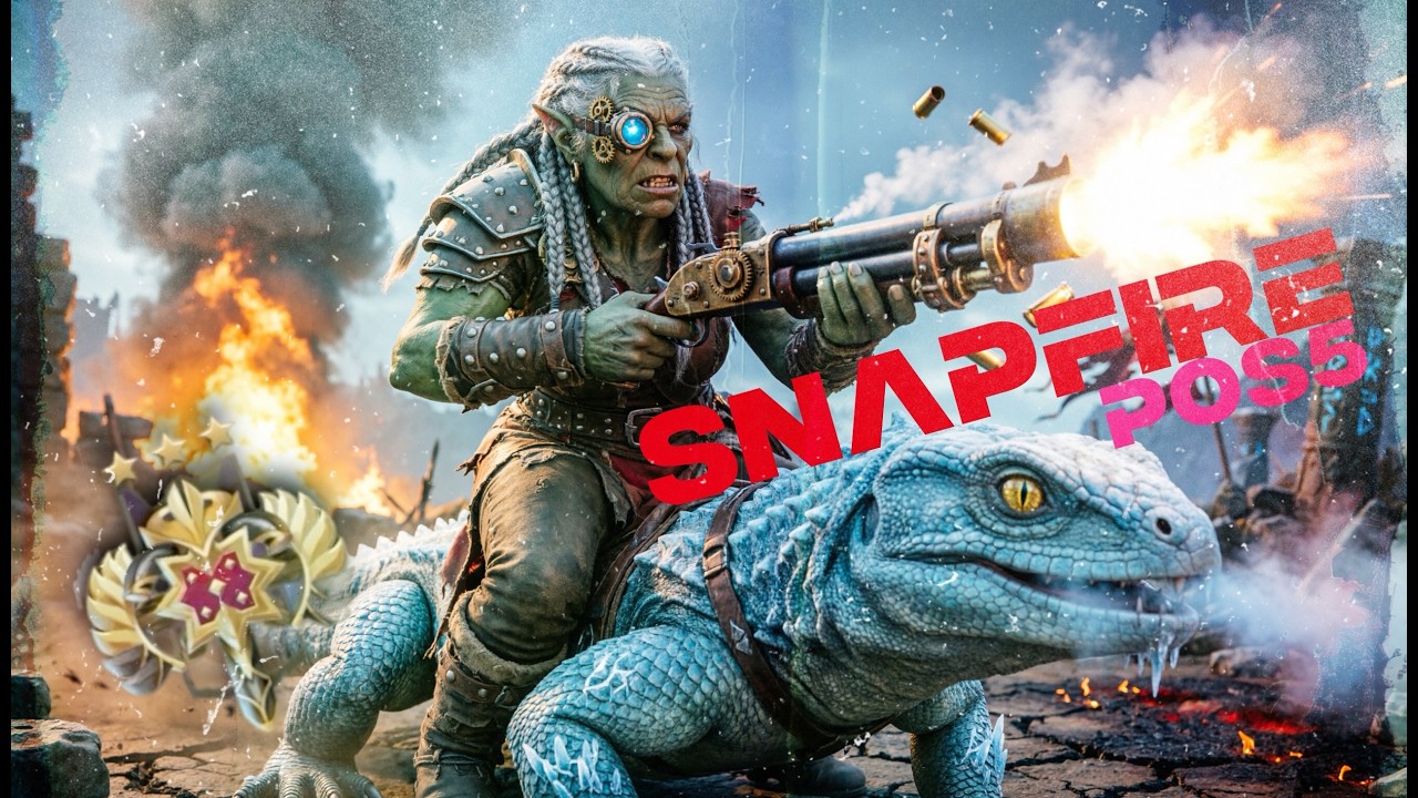 DOTA 2 pos 5 Snapfire / Послевьетнамские флэшбэки