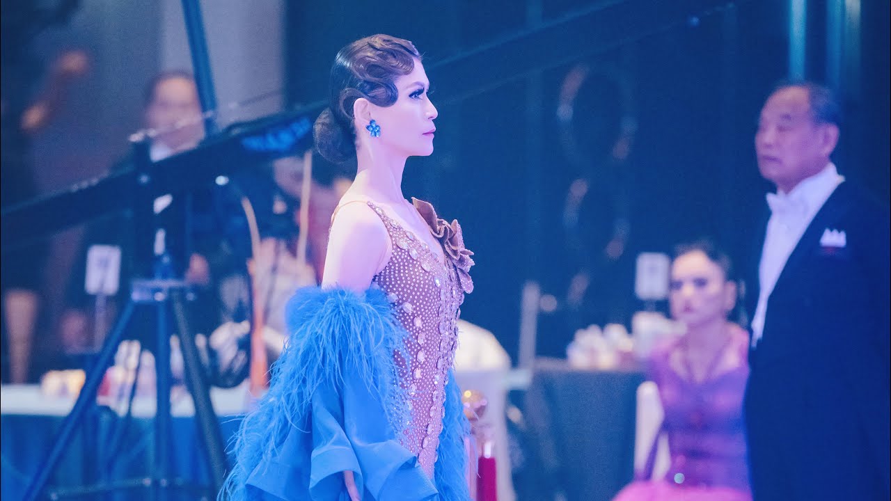 20250913第二屆海峽兩岸國際標準舞公開賽樂齡3項A組50~54歲_祝曼萍老師