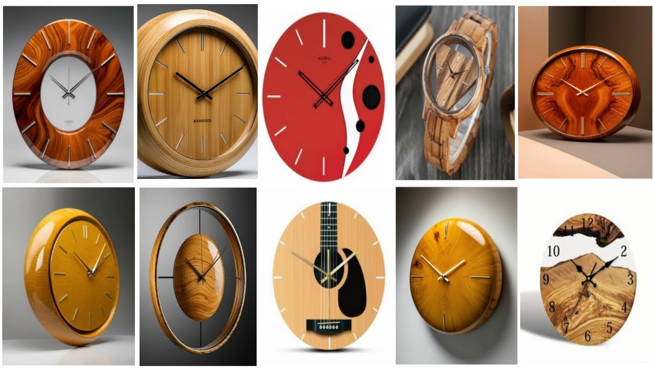 How to Make Unique Wall Clocks//Creative DIY Ideas for Every Home.