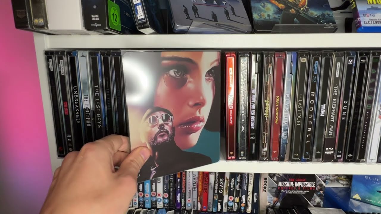 Room tour, milieu 2023. Mise à jour collection Blu-ray, 4k UHD, coffrets, steelbook & Premium.