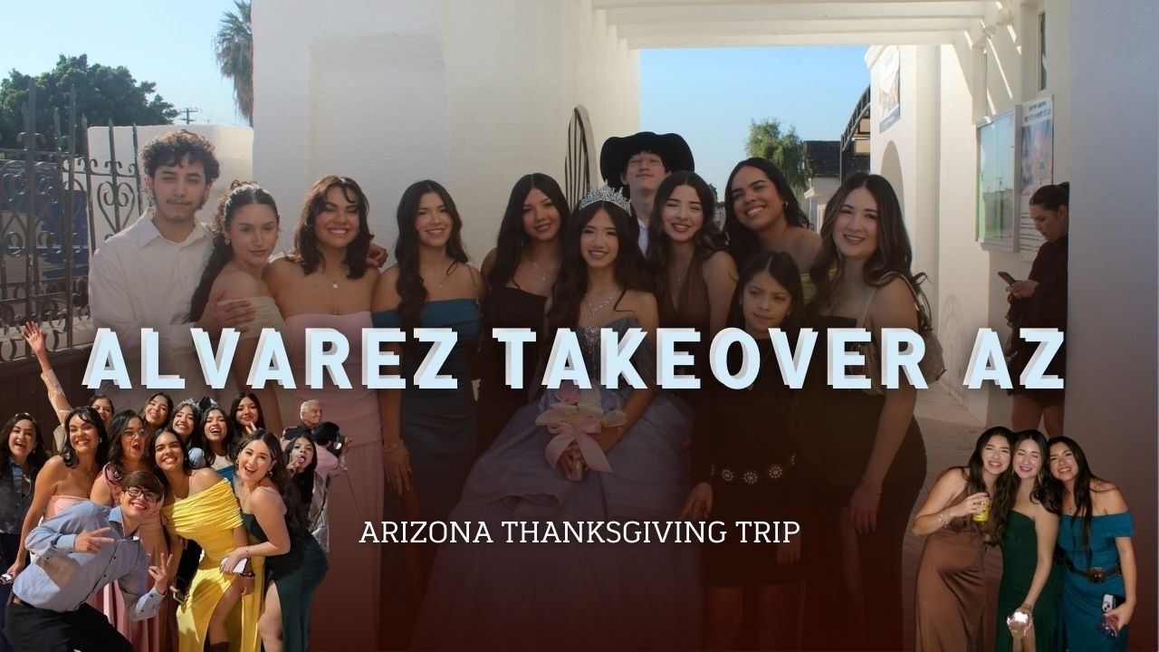 Alvarez takeover AZ… FIRST TIME ON A PLANE!!!