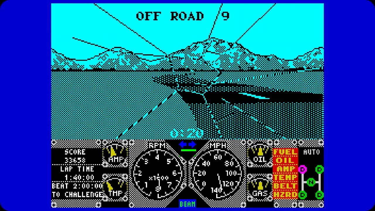 HARD DRIVIN' - ZX SPECTRUM