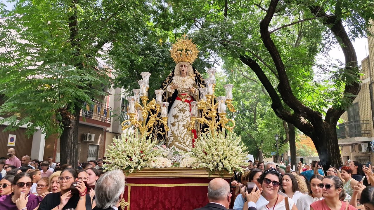 Recogida Completa Rosario de la Aurora Virgen de los Dolores del Cerro Sevilla 2025