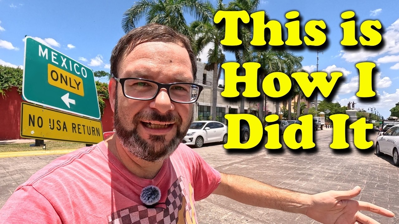 Retired Before Retirement Age 🇲🇽 Bike Ride Down Paseo Montejo Merida Yucatan | Complete Bike Tour
