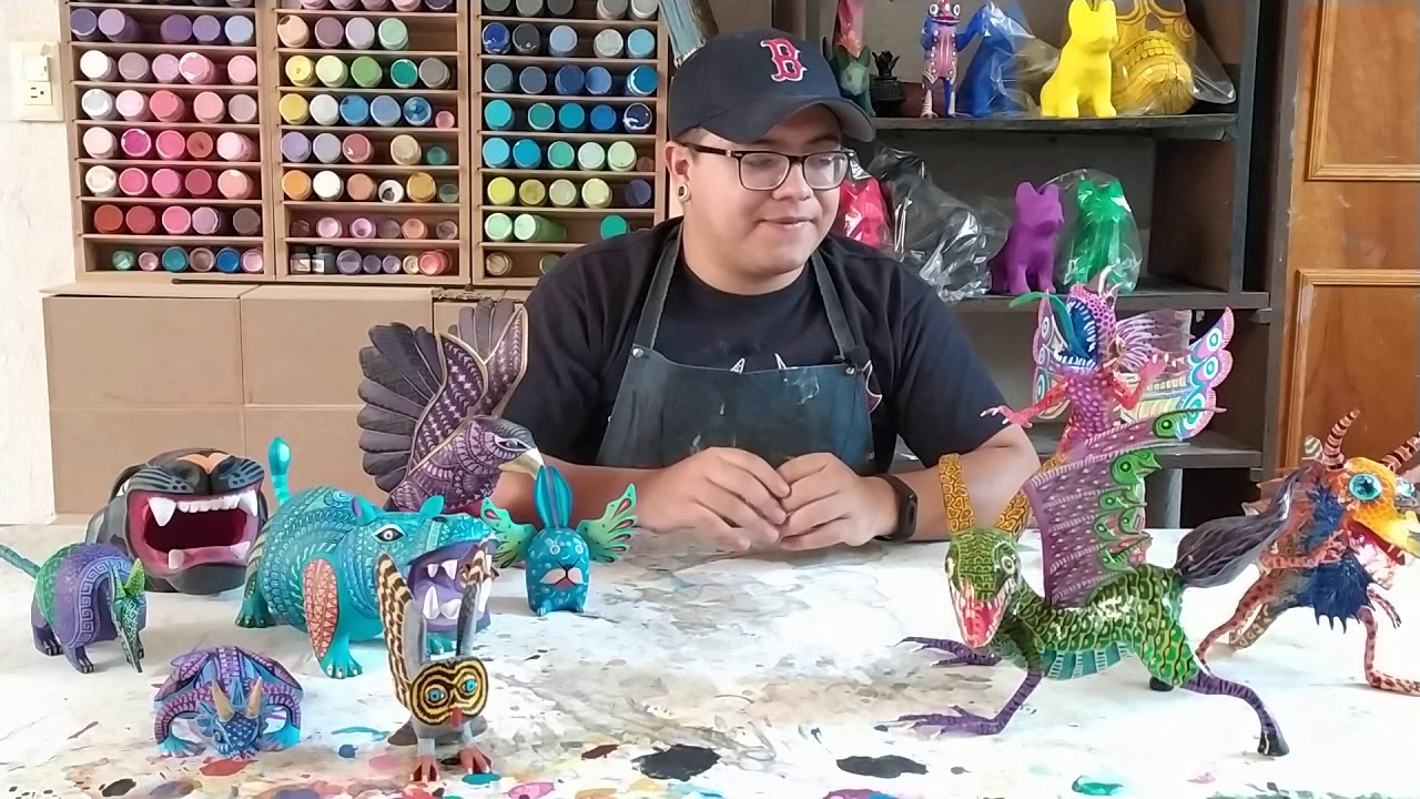 APRENDIENDO DE ARTESANIAS MEXICANAS ALEBRIJE Y TONA