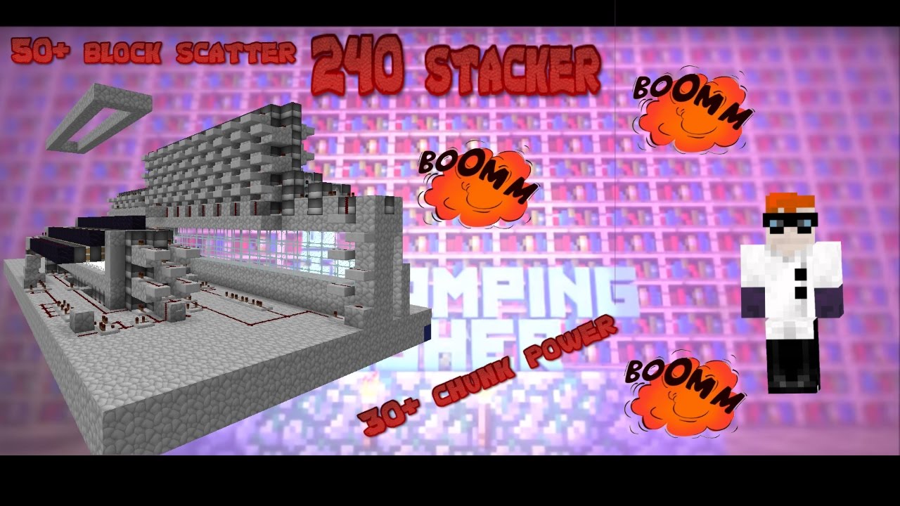 ARCHON 255 stacker - 30+ chunks - 50+ block scatter - RC comp (THE BEAST V2!)
