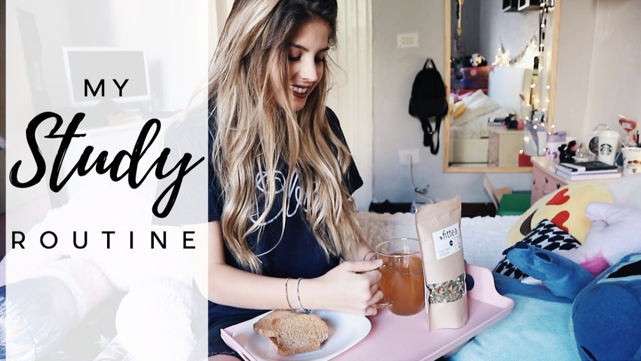 MY STUDY ROUTINE|| Chiara Di Quarto