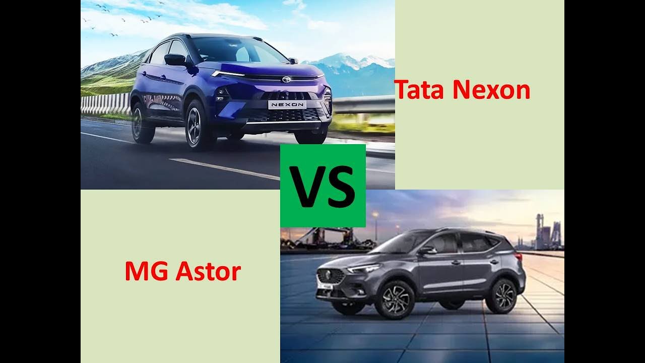 Tata Nexon vs Mg Astor : Comparison : Features, Specs, Review, Safety Rating, Pros and Cons