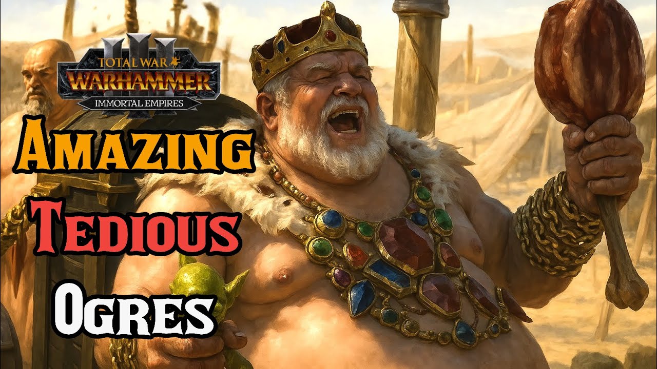 Ogre Kingdoms: AMAZINGLY Strong and...TEDIOUS Race to Play - Total War: Warhammer 3 Immortal Empires