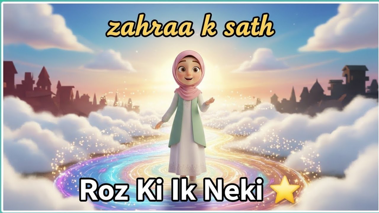 Roz Ki Ik Neki | Good Deeds Islamic Kids Song | Army Style Chant | Zarha 🔥