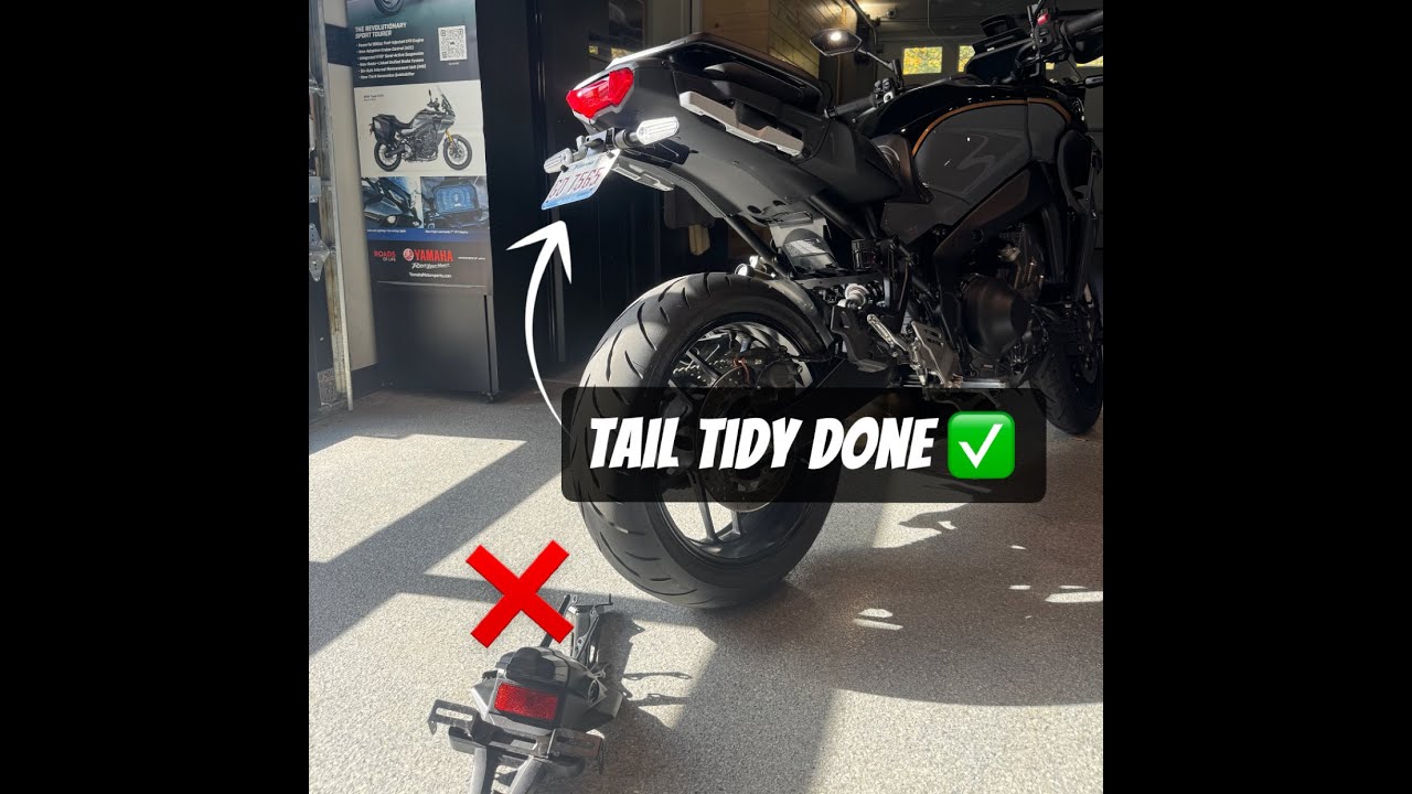 Как установить задний бампер на Yamaha Tracer 9 GT+ 2024 года (пошаговое руководство J-Tech)