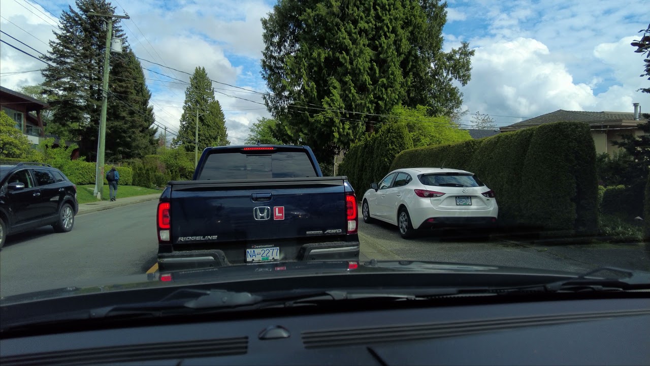 Living in West Vancouver - School Run Trip Hyperlapse