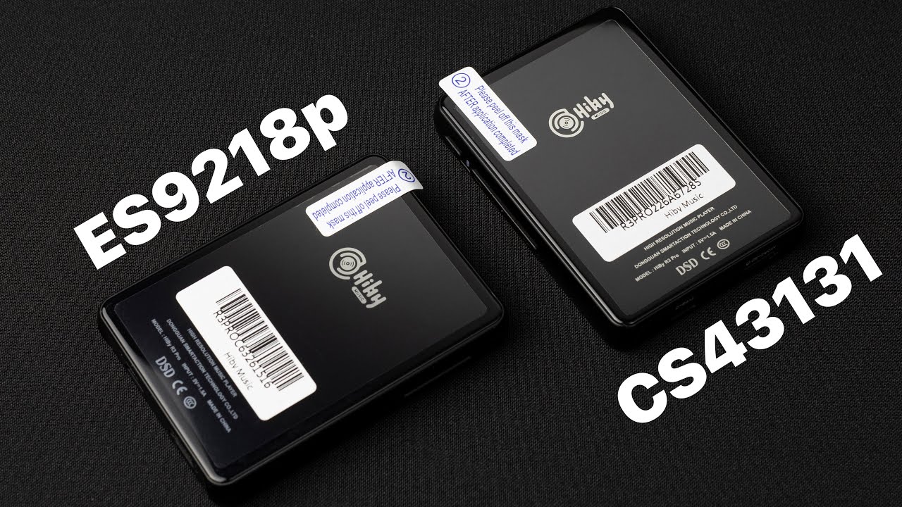 CS43131 vs ES9218P | Hiby R3 Pro Saber