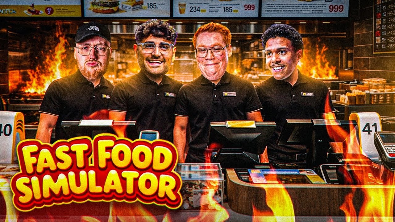 WIR ERÖFFNEN UNSEREN ERSTEN BURGER LADEN!🍔 FAST FOOD SIMULATOR mit Zarbex, Gtime und Willy🔥